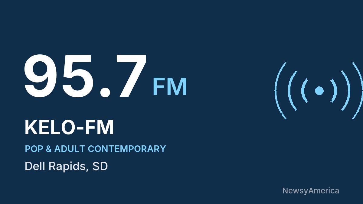 KELO-FM 95.7 FM – Dell Rapids