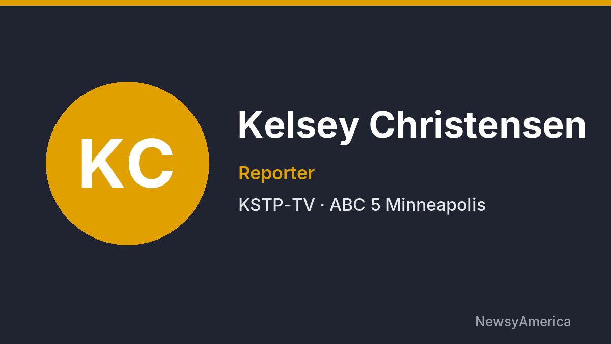 Kelsey Christensen – KSTP-TV, Minneapolis