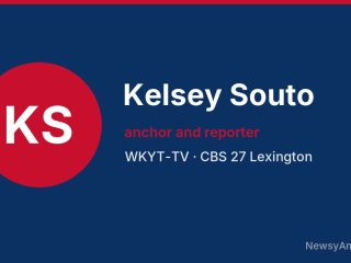 Kelsey Souto, anchor and reporter, WKYT-TV