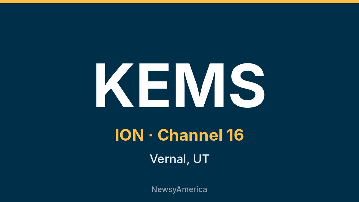 KEMS – ION 16 Salt Lake City