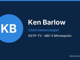Ken Barlow, Chief meteorologist, KSTP-TV