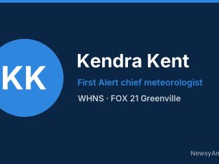 Kendra Kent, First Alert chief meteorologist, WHNS