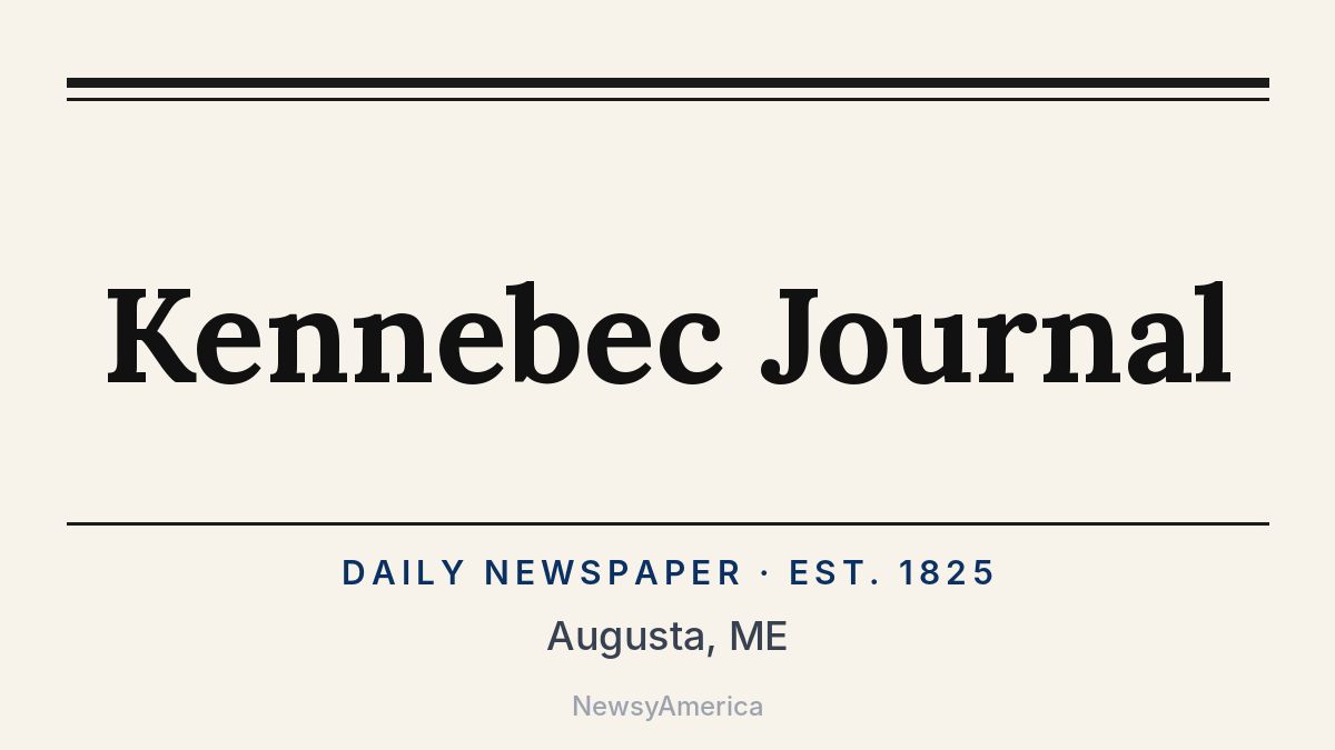Kennebec Journal – Augusta, ME