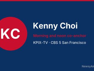 Kenny Choi, Morning and noon co-anchor, KPIX-TV