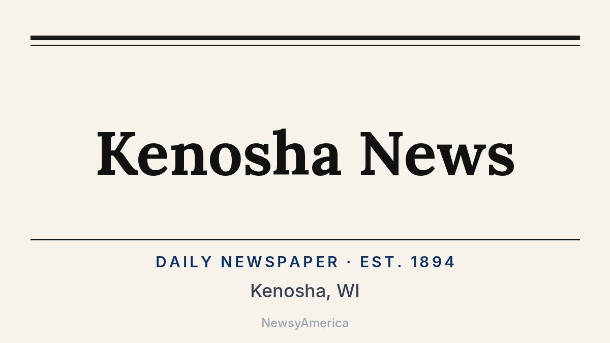 Kenosha News – Wisconsin