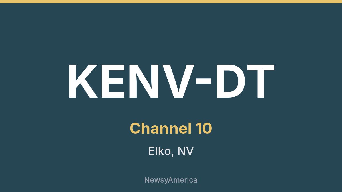 KENV-DT – Channel 10 Salt Lake City