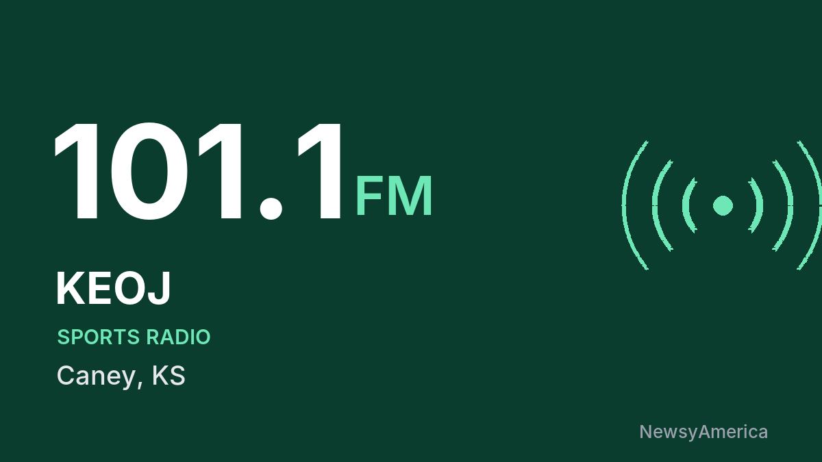 KEOJ 101.1 FM – Caney