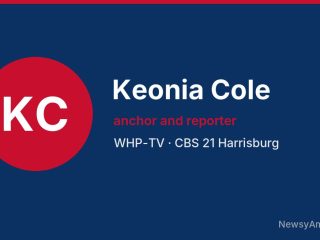 Keonia Cole, anchor and reporter, WHP-TV