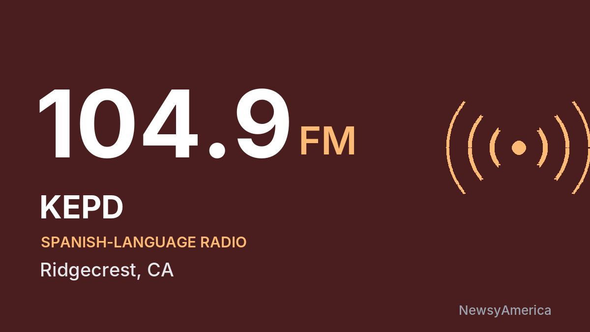 KEPD 104.9 FM – Ridgecrest
