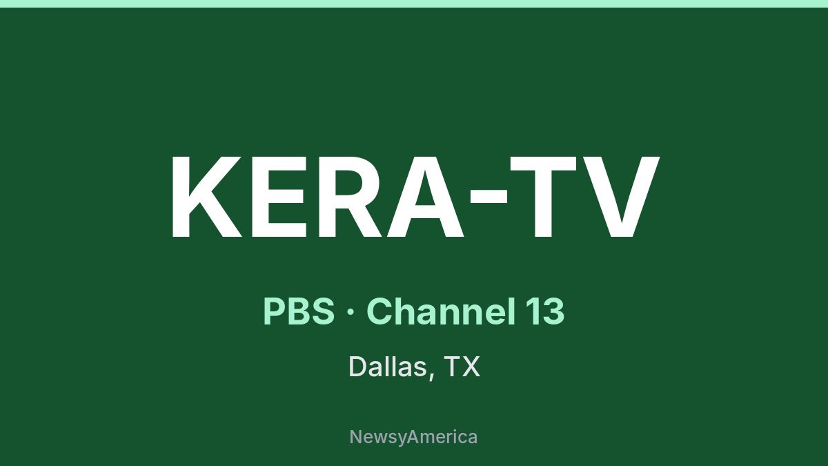 KERA-TV – PBS 13 Dallas