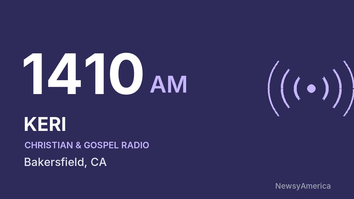 KERI 1410 AM – Bakersfield