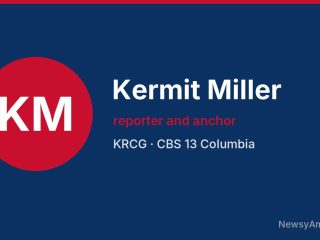 Kermit Miller, reporter and anchor, KRCG