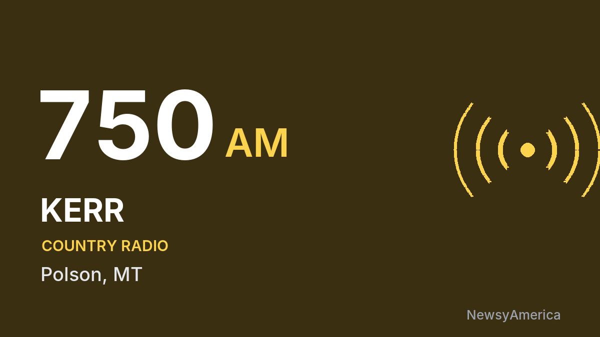 KERR 750 AM – Polson