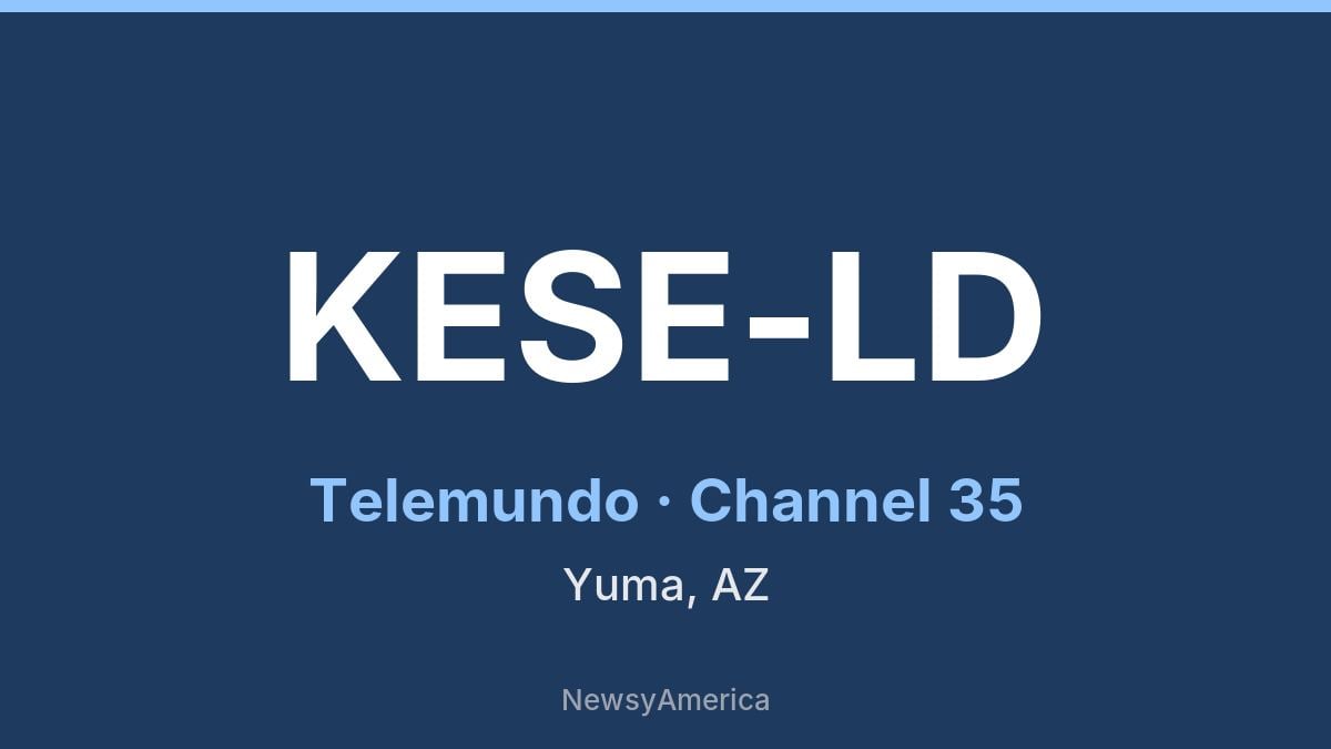 KESE-LD – Telemundo 35 Yuma
