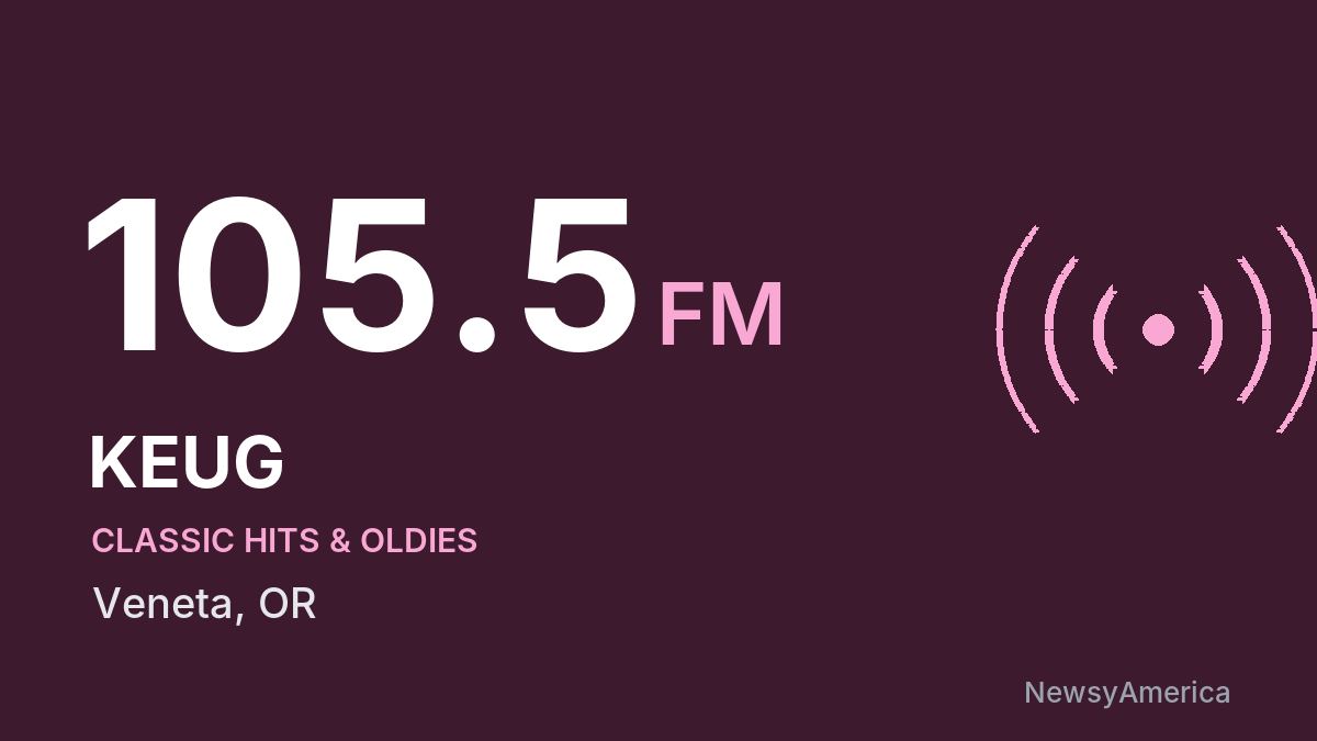 KEUG 105.5 FM – Veneta