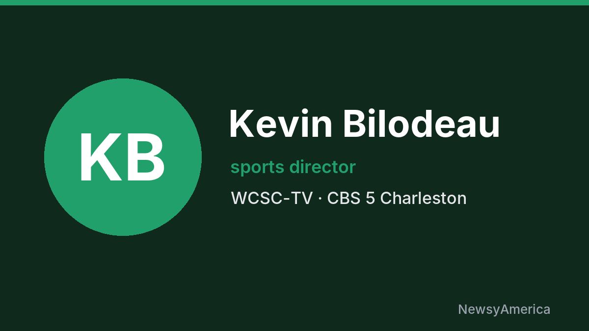 Kevin Bilodeau – WCSC-TV, Charleston