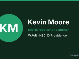 Kevin Moore, sports reporter and anchor, WJAR