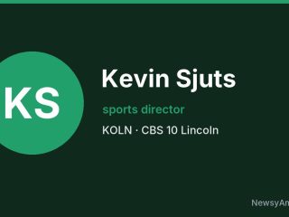 Kevin Sjuts, sports director, KOLN