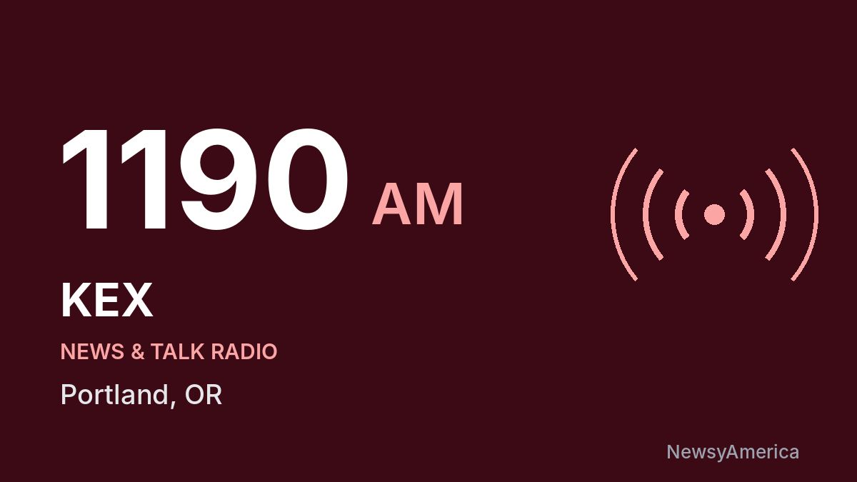 KEX 1190 AM – Portland