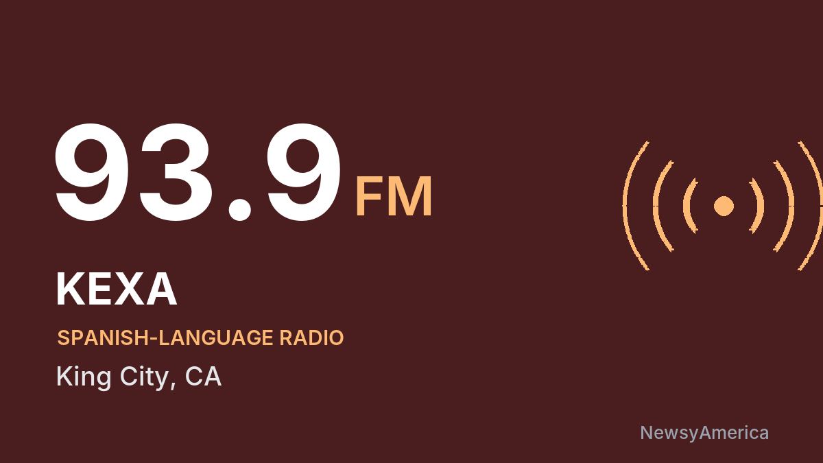 KEXA 93.9 FM – King City
