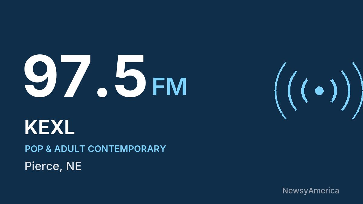 KEXL 97.5 FM – Pierce