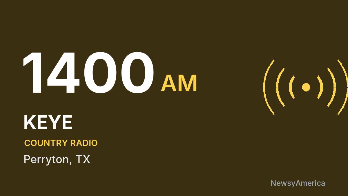 KEYE 1400 AM – Perryton