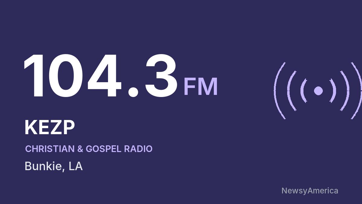 KEZP 104.3 FM – Bunkie