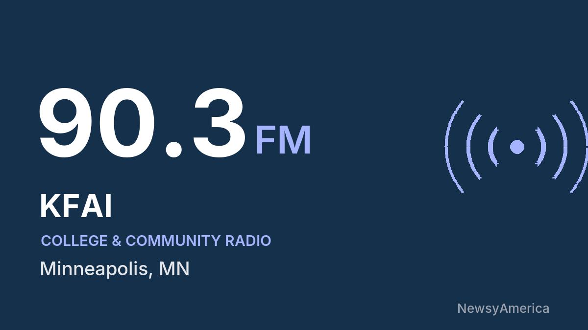 KFAI 90.3 FM – Minneapolis