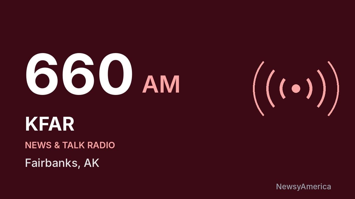 KFAR 660 AM – Fairbanks
