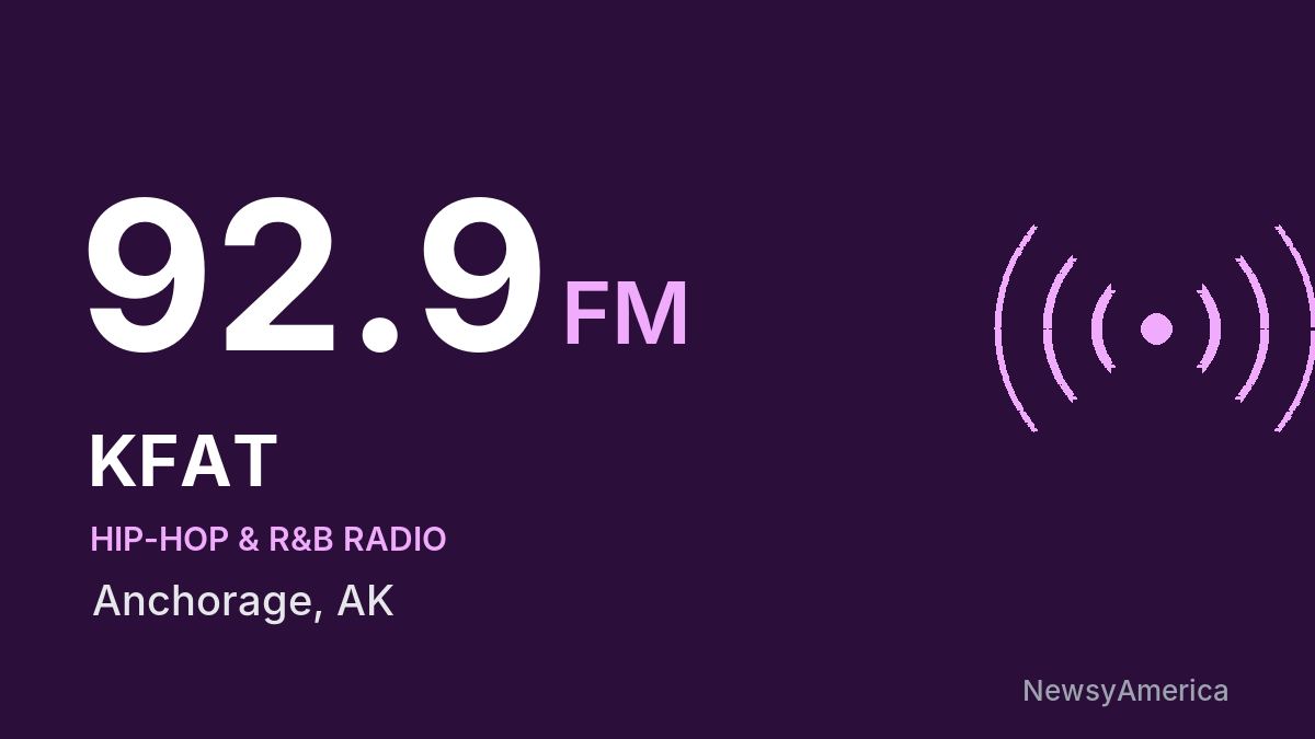 KFAT 92.9 FM – Anchorage