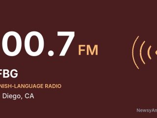 KFBG 100.7 FM, San Diego, CA