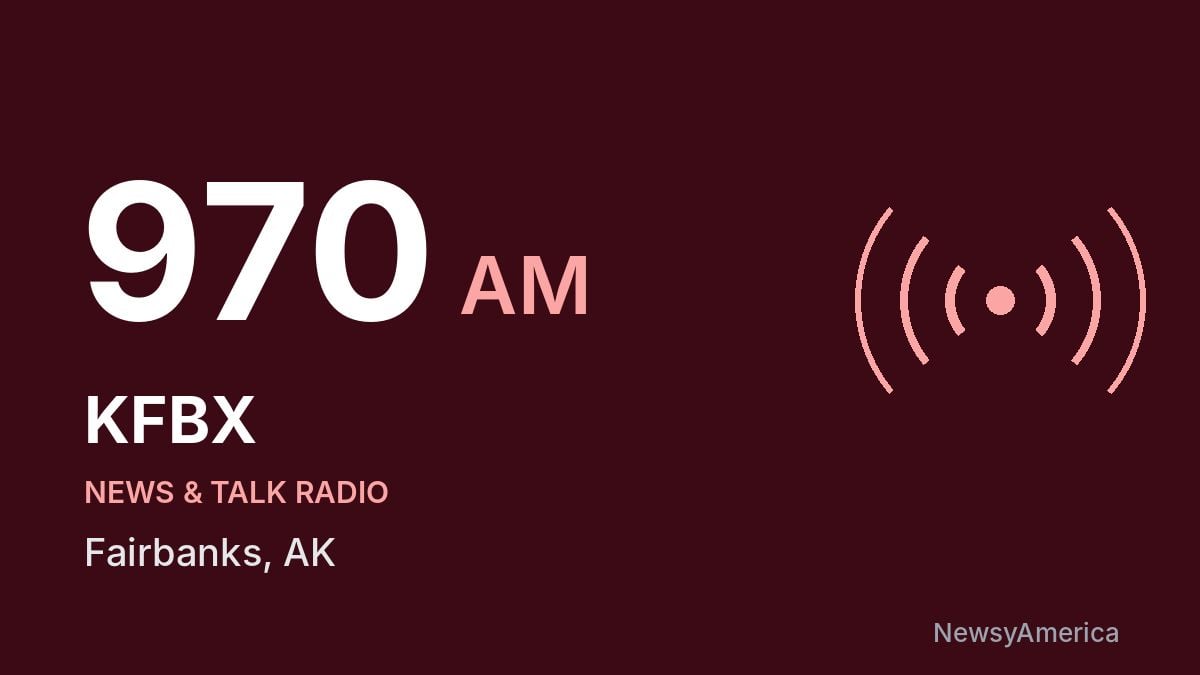 KFBX 970 AM – Fairbanks