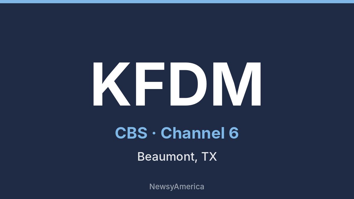 KFDM – CBS 6 Beaumont
