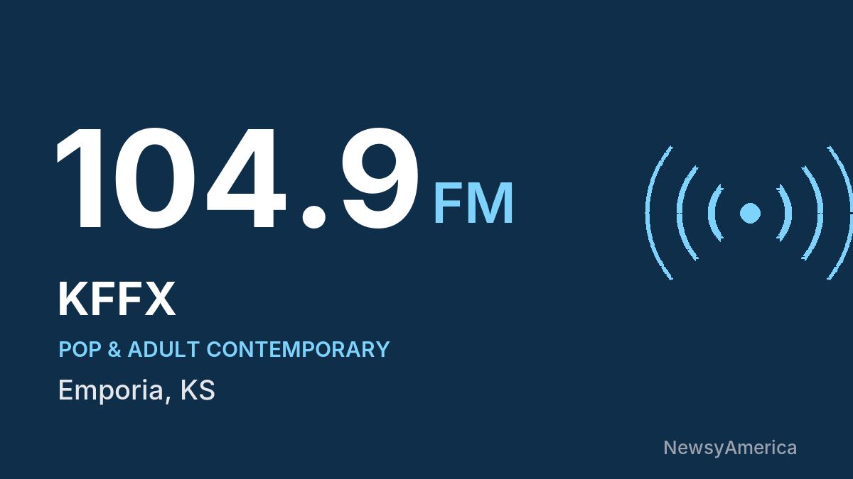 KFFX 104.9 FM – Emporia