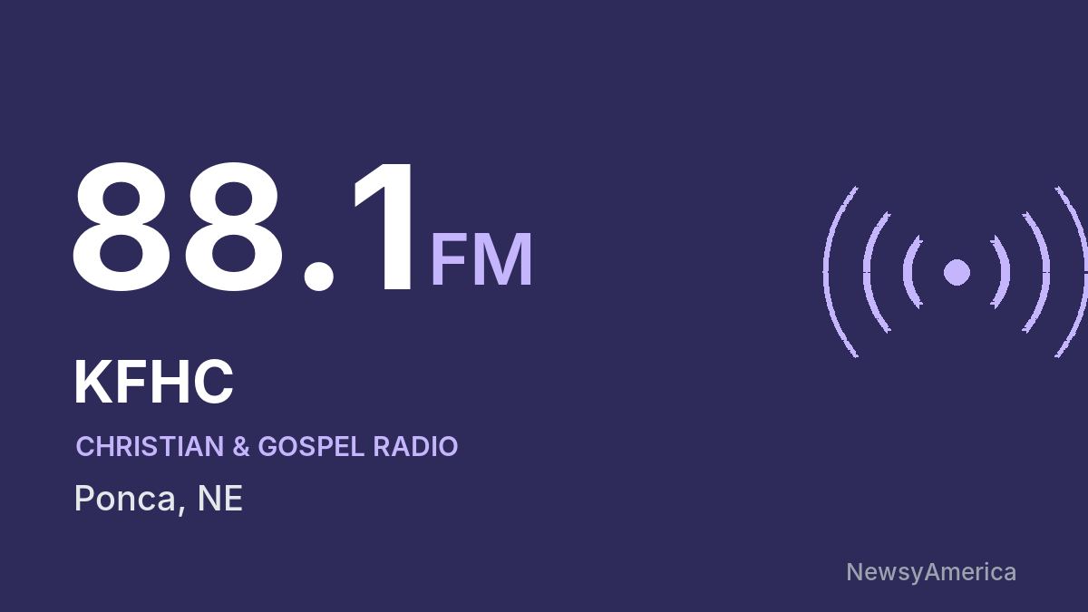 KFHC 88.1 FM – Ponca