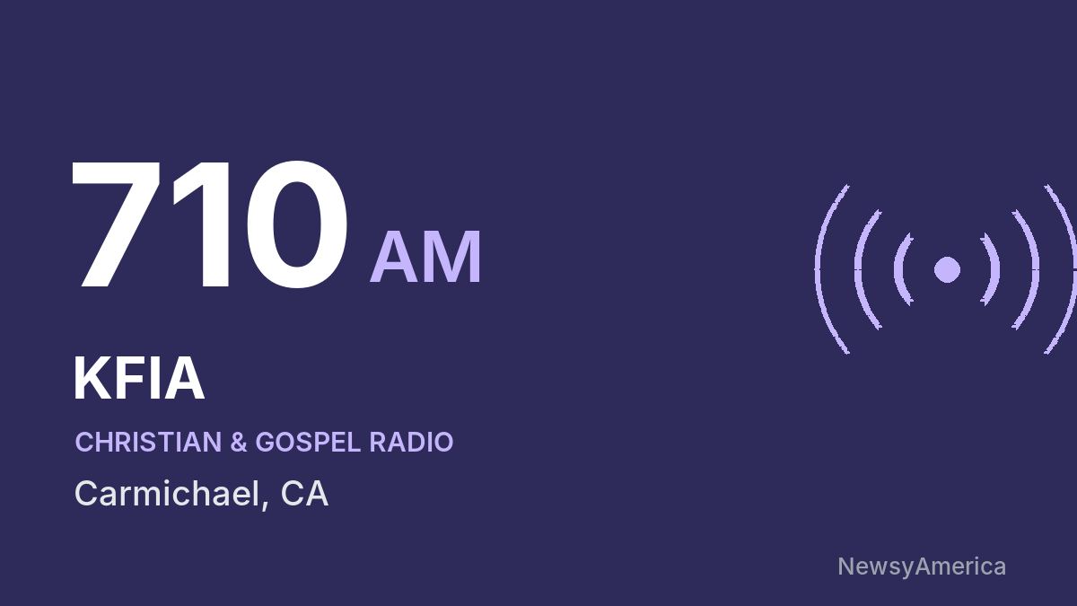 KFIA 710 AM – Carmichael