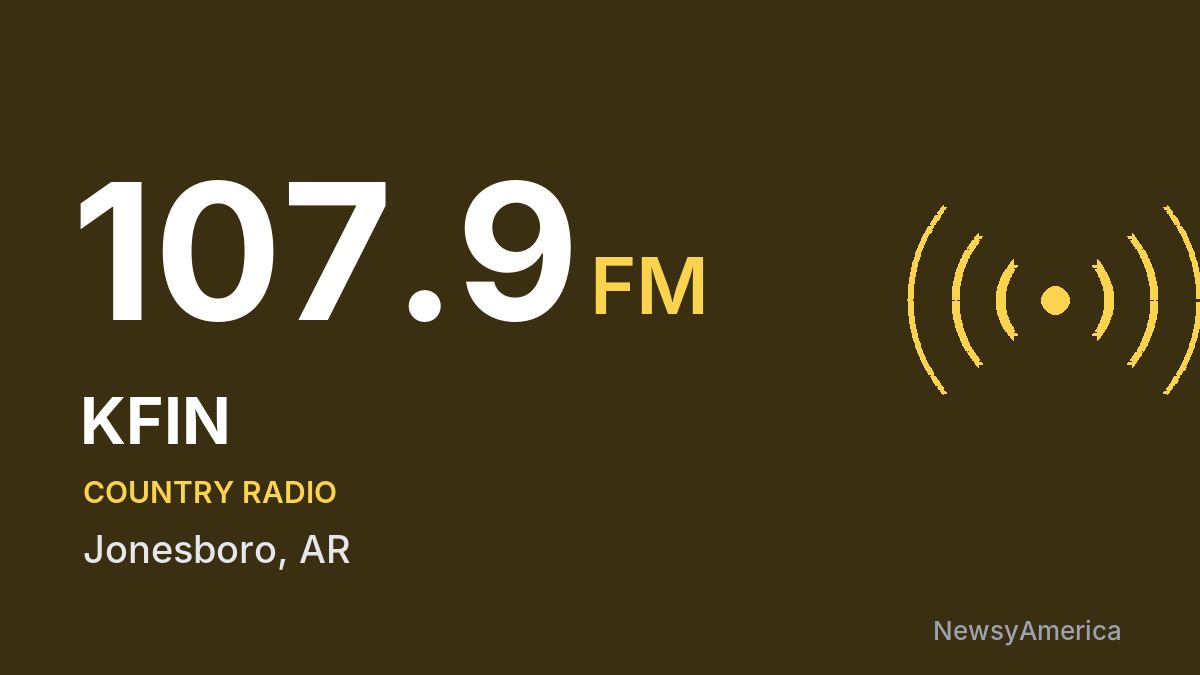 KFIN 107.9 FM – Jonesboro