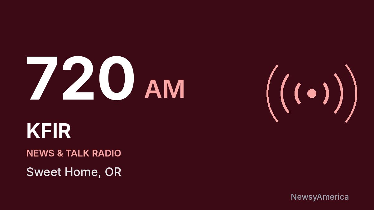 KFIR 720 AM – Sweet Home