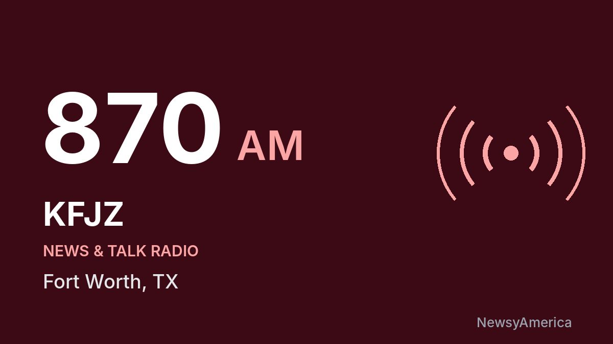 KFJZ 870 AM – Fort Worth