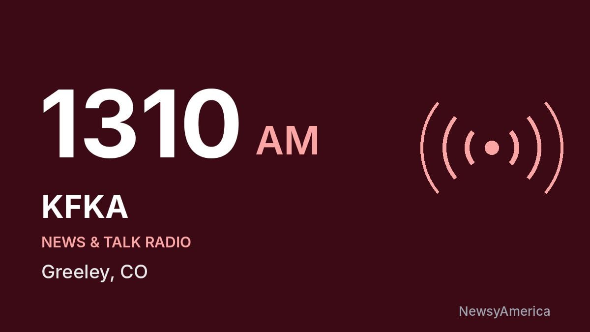 KFKA 1310 AM – Greeley