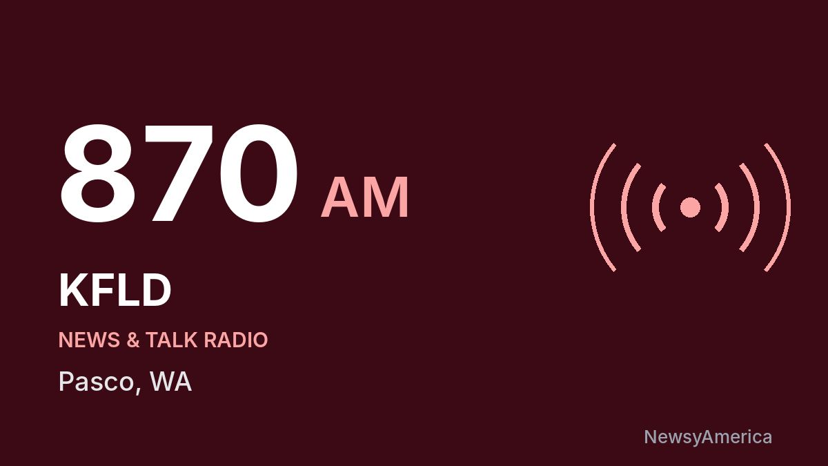 KFLD 870 AM – Pasco