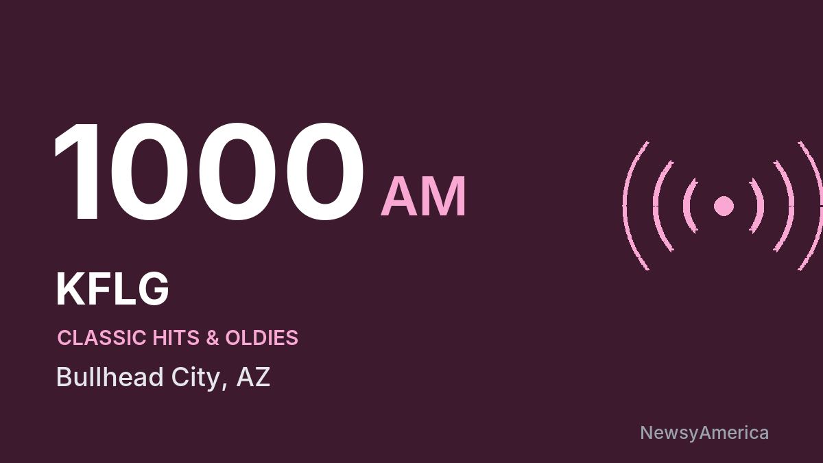 KFLG 1000 AM – Bullhead City