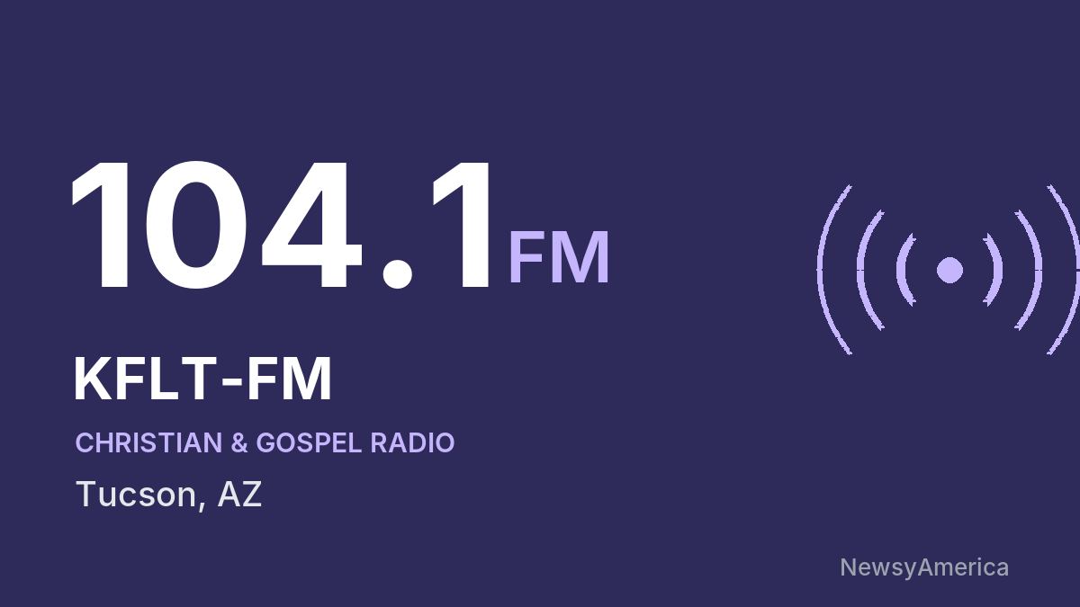 KFLT-FM 104.1 FM – Tucson