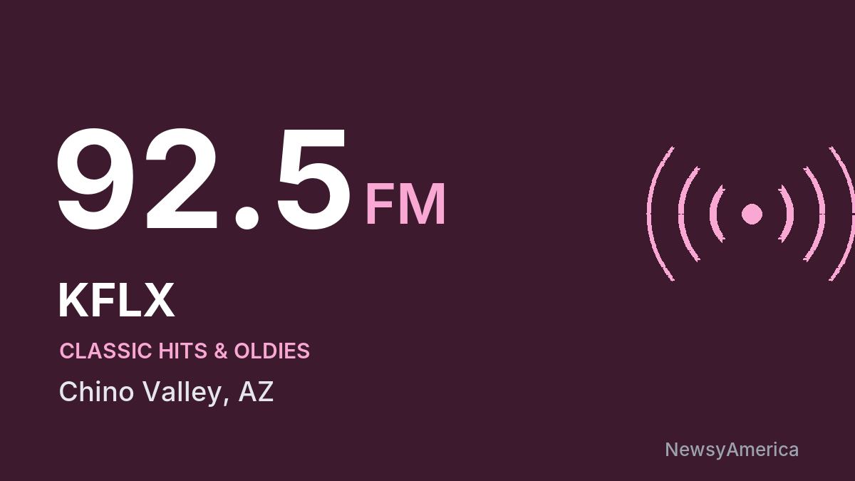 KFLX 92.5 FM – Chino Valley
