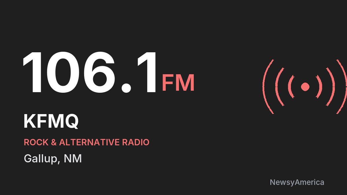 KFMQ 106.1 FM – Gallup