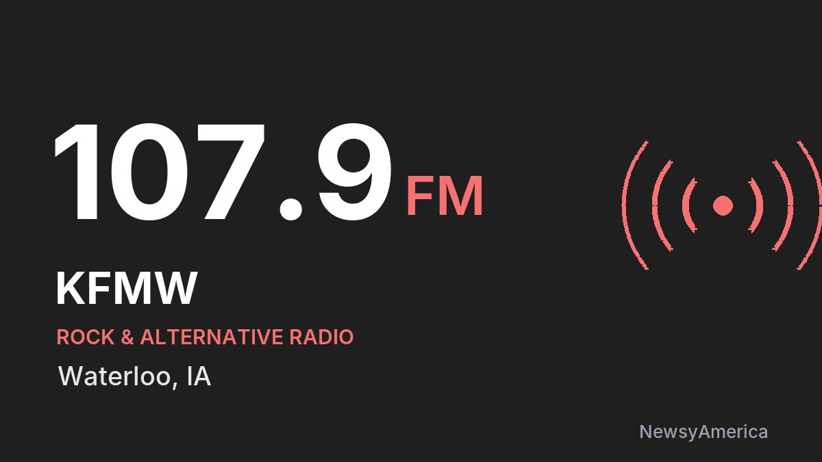 KFMW 107.9 FM – Waterloo