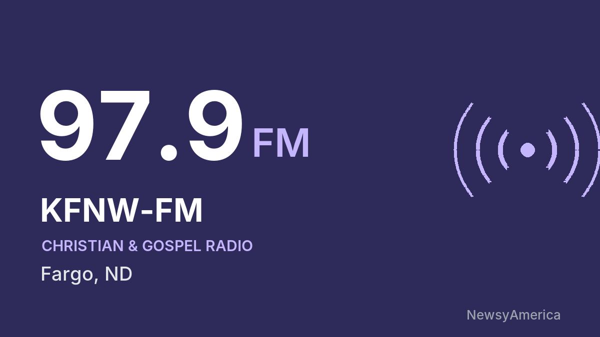 KFNW-FM 97.9 FM – Fargo