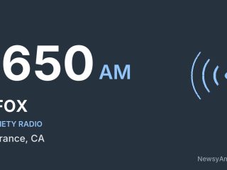 KFOX 1650 AM, Torrance, CA
