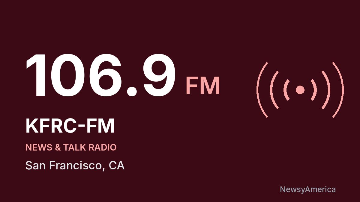 KFRC-FM 106.9 FM – San Francisco