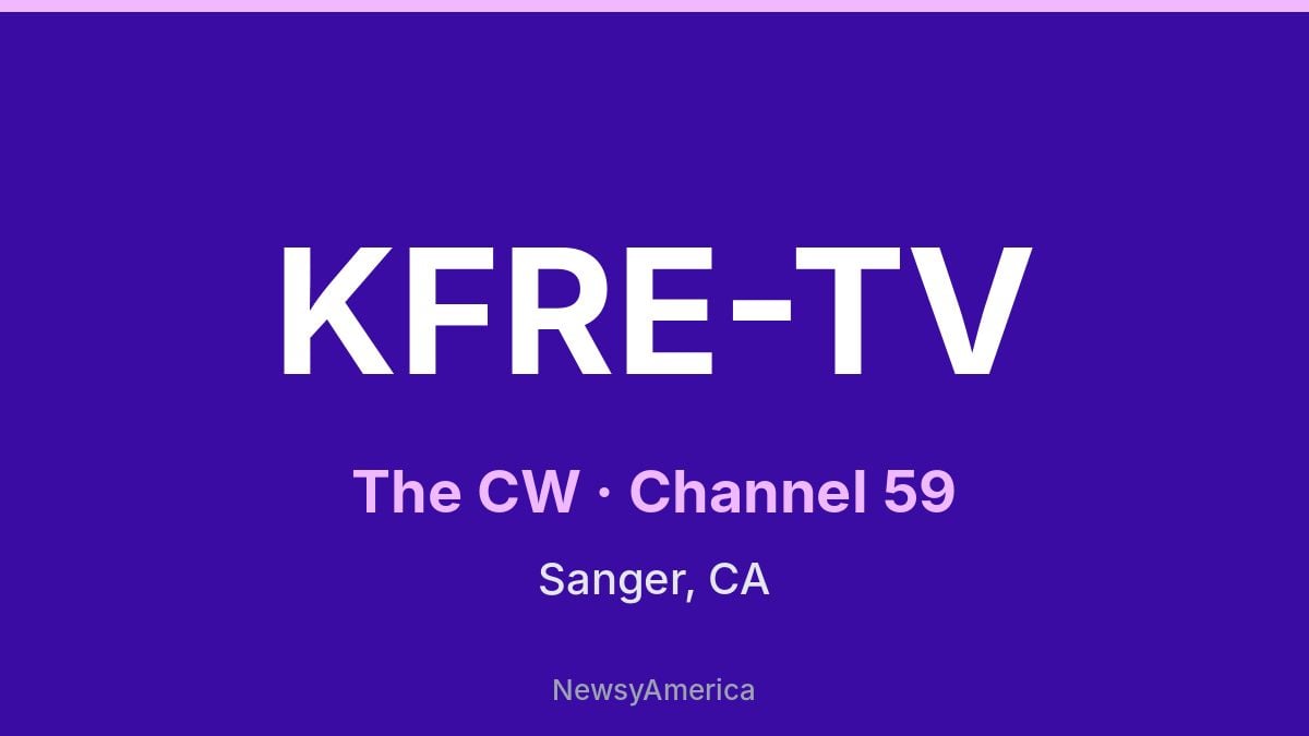 KFRE-TV – The CW 59 Fresno